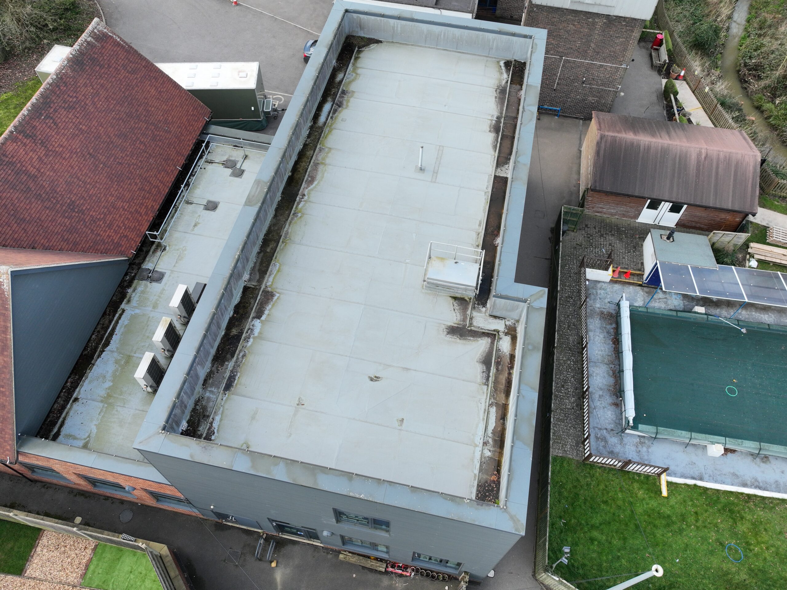 Drone roof inpection